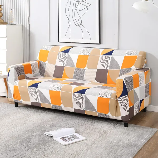 Orange_Printed_Polyester_Elastic_Stretchable_Printed_Sofa_Cover